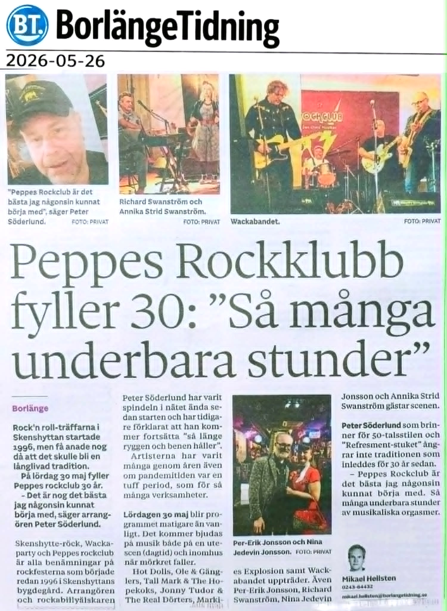 Peppes Rock 30 år