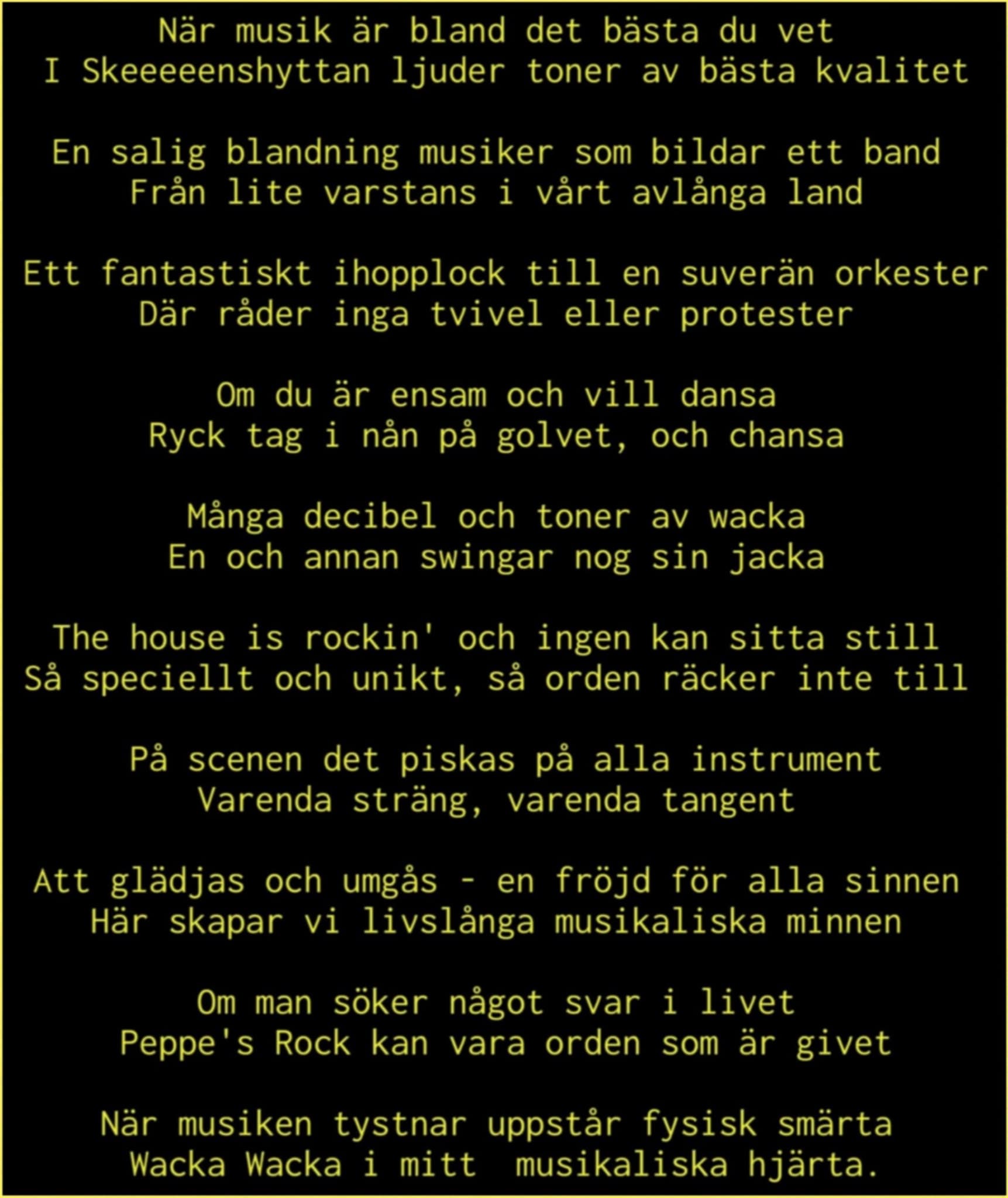 Dikt av Marlene Göthesdotter